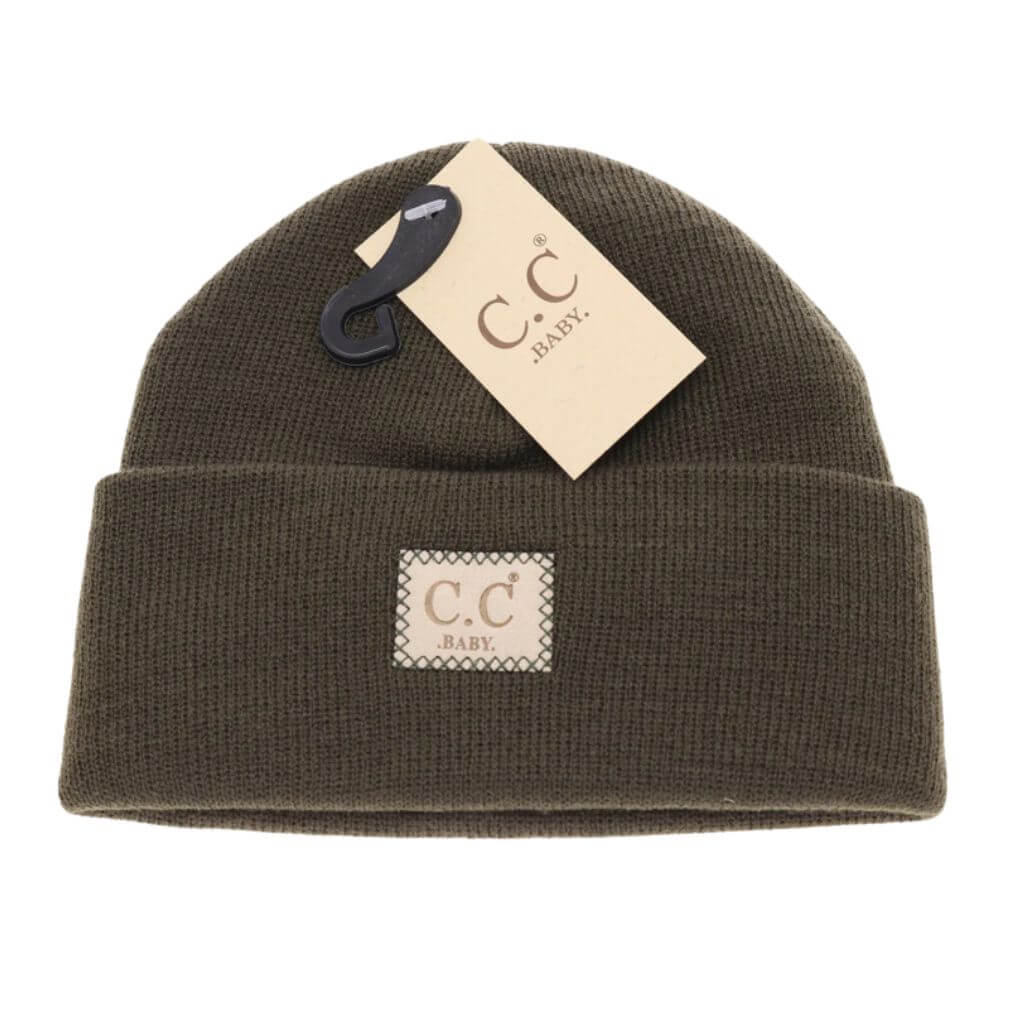 Baby C.C Oversized Logo Beanie