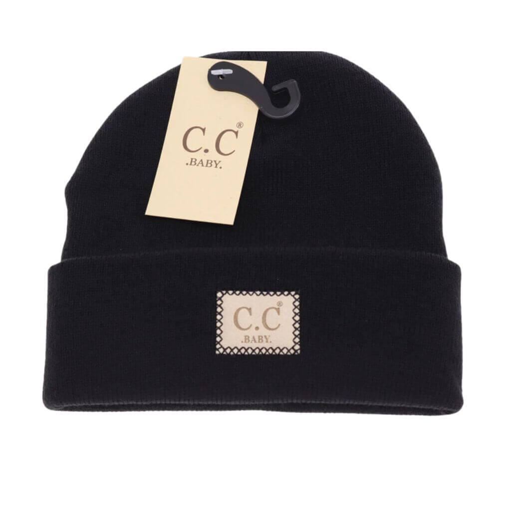 Baby C.C Oversized Logo Beanie