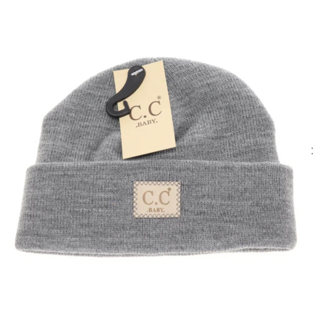 Baby C.C Oversized Logo Beanie