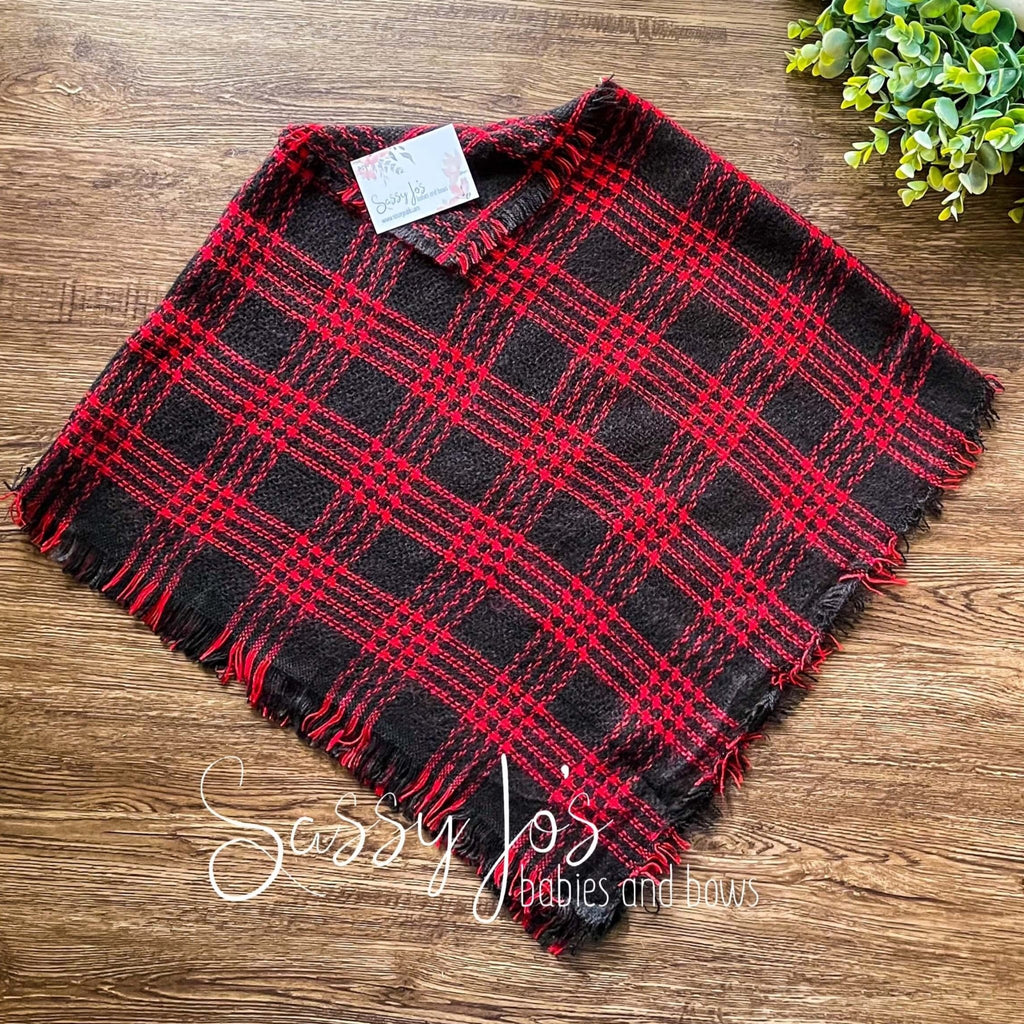 Buffalo Plaid Shawl